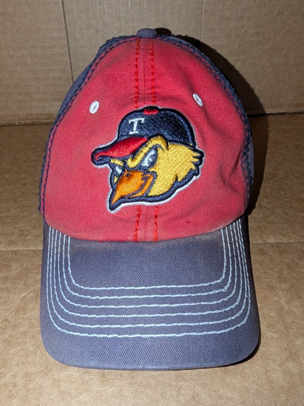 $1 with Bundle ~ Ridder Sportswear Toledo Mud Hens MiLB Minor League Cap S/M